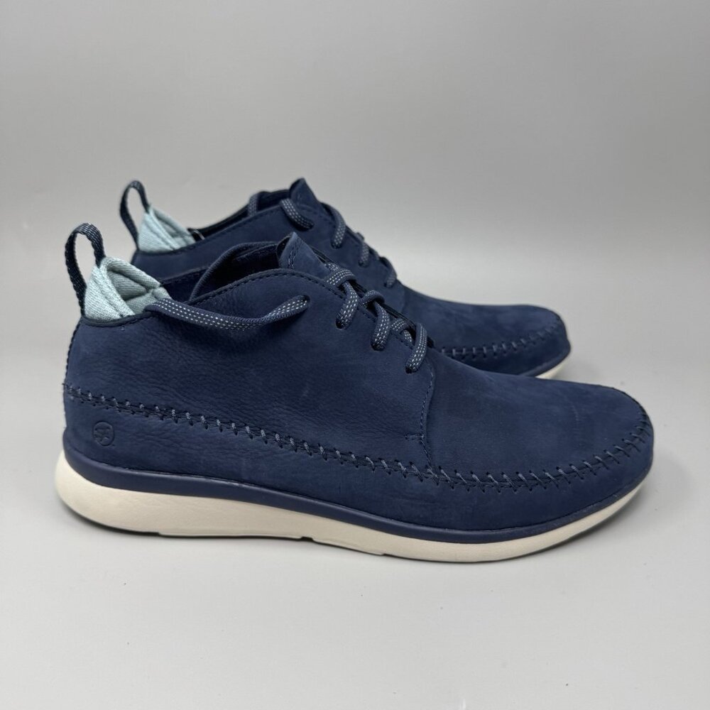 Superfeet NEW Women’s OLYMPIA Navy Lace Up Sneaker Boots Size 9 Comfy Boot